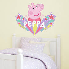Peppa Pig Starburst Wall Sticker