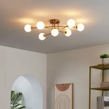 Modern Ceiling Lamp With Multiple Arms