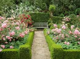 Rose Garden Parterre English Garden