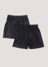 boys 2 pack black sport shorts 3 13yrs