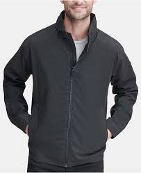Dkny Men S Lightweight Water Resistant Bomber Jacket Created For Macy S Reviews Coats Jackets Men Macy S