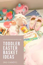 easter basket ideas for toddlers no