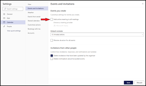 remove microsoft teams from outlook