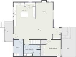 3 Bedroom Floor Plan With Large Kitchen