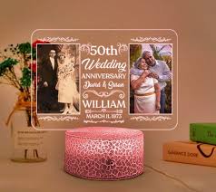 50th wedding anniversary gifts for