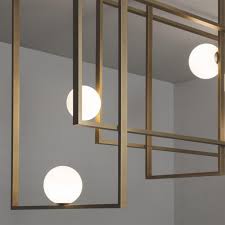 Mondrian Glass Ceiling Light Venicem