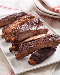 oven cooked ribs with community coffee