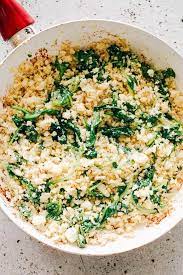 garlic er cauliflower rice with