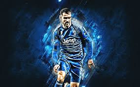 Submitted 7 months ago by notmeladroit. Download Wallpapers Aaron Ramsey Juventus Fc Welsh Footballer Midfielder Serie A Blue Stone Background Football Italy For Desktop Free Pictures For Desktop Free