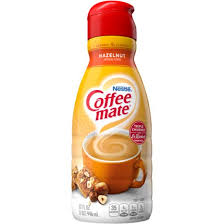 is coffee mate hazelnut coffee creamer