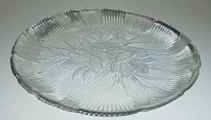 Cake Plate Clear Glass Plates