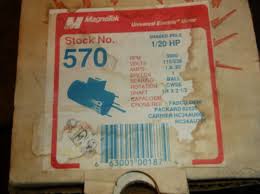 magnetek universal electric stock 570