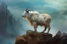 premium photo majestic mountain goat