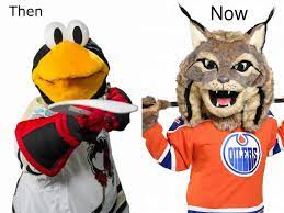 Nhl's conference championship trophies won't be awarded during 2021 playoffs. Behind The Oilers Mascot Hunter The Lynx Is Chad Spencer Sport Management Spma Hub