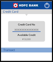 check hdfc bank s credit card balance
