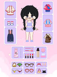 doll dress up makeup games on the app