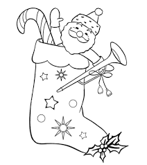 This lovely christmas stocking colouring page has a nice simple outline in case you want to cut it out for display when your child has finished colouring it in. Top 25 Free Printable Christmas Stocking Coloring Pages Online