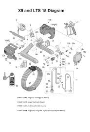 graco x5 and lts 15 diagram and parts list