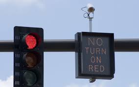 how do you know if a red light camera