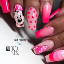 awesome minnie mouse nail designs