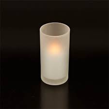 Medium Sized Votive Candle White Tall