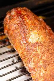 traeger smoked pork loin roast