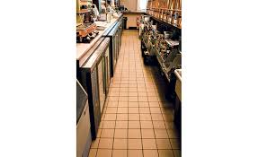 tiling and grouting commercial kitchens