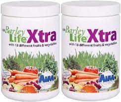 Amazon.com: AIM BarleyLife Xtra with 18 Different Fruits & Vegetables  Intake of Vitamin C Herbal Supplements (Two Pack) : Health & Household