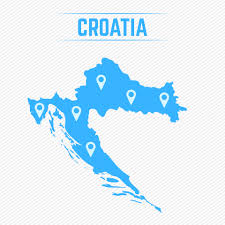 To discover the country croatia, the detailed map of croatia and the maps of the regions and administrative are available. Croatia Simple Map With Map Icons 2209328 Vector Art At Vecteezy