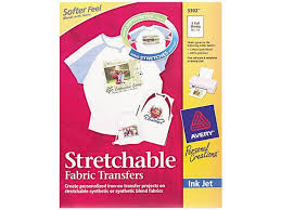 Avery Personal Creations Inkjet Stretchable Transfer Sheets 5 Per Pack Newegg Com