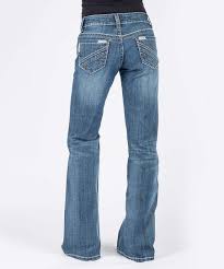 Stetson Gray Chevron Pocket Bootcut Jeans Women Zulily