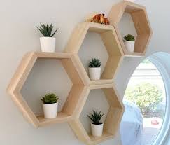 Wall Shelf Honeycomb Norway