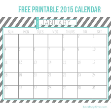 Free Printable Monthly Calendars For Teachers 6 Best Of 2015