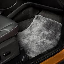 automotive sheepskin floor mats