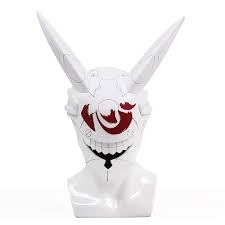 Mtxc Guilty Gear STRIVE Cosplay Nagoriyuki Mask White