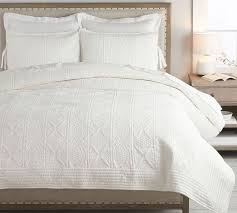 White Quilt Bedding Coverlet Bedding