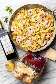 pappardelle with shrimp garlic and