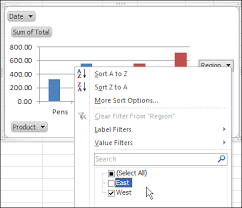 10 Best Photos Of Chart Button In Excel 2010 Filters