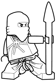 Ninjago para colorear, pintar e imprimir