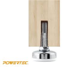 Powertec 3 8 In 16 Furniture Levelers