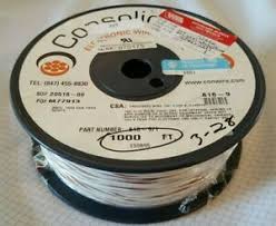 Details About 22 Awg Gauge Solid Hook Up Wire White Brown 300v Ul 1569 Csa Tr64 Nos