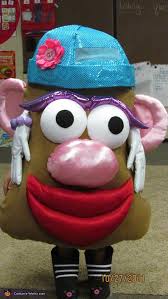 These are diy costumes for all ages! Mrs Potato Head Creative Costume Mind Blowing Diy Costumes