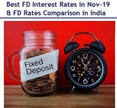 Change in interest rates of fixed deposits. Best Fd Interest Rates In Nov 19 Fd Rates Comparison