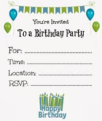 Free Printable Birthday Invitations For Kids Freeprintables