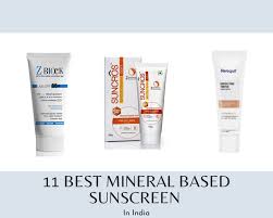 best mineral based sunscreen in india