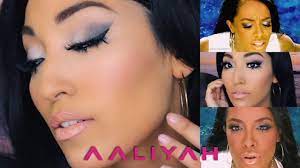 aaliyah rock the boat inspired makeup