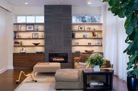 Ideas Of A Fireplace Without A Mantle