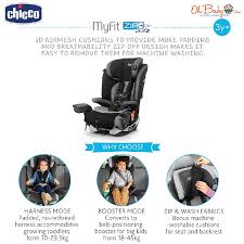 Chicco Myfit Zip Air Isofix Harness