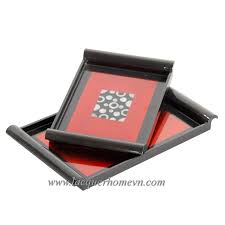 Vietnam Lacquered Serving Tray Ha