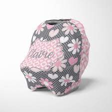 Personalized Baby Car Seat Cover With
